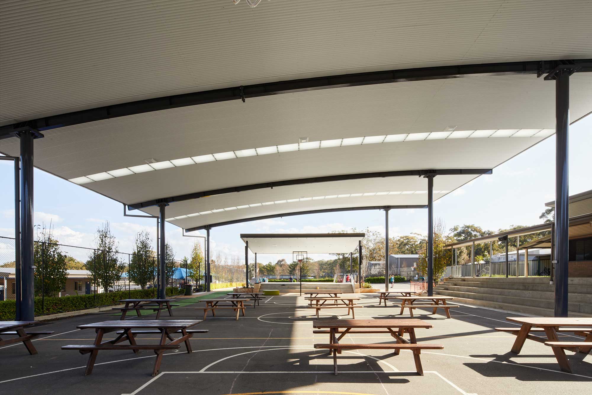 Outdoor Learning Area Completed Development